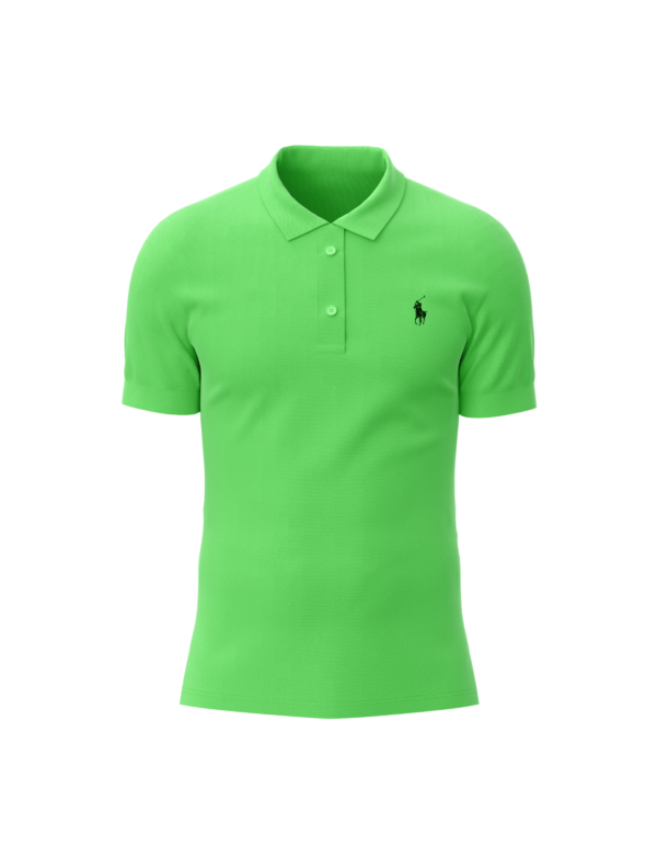 Casual Polo Lime Green