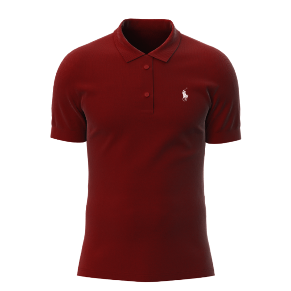 Casual Polo Maroon